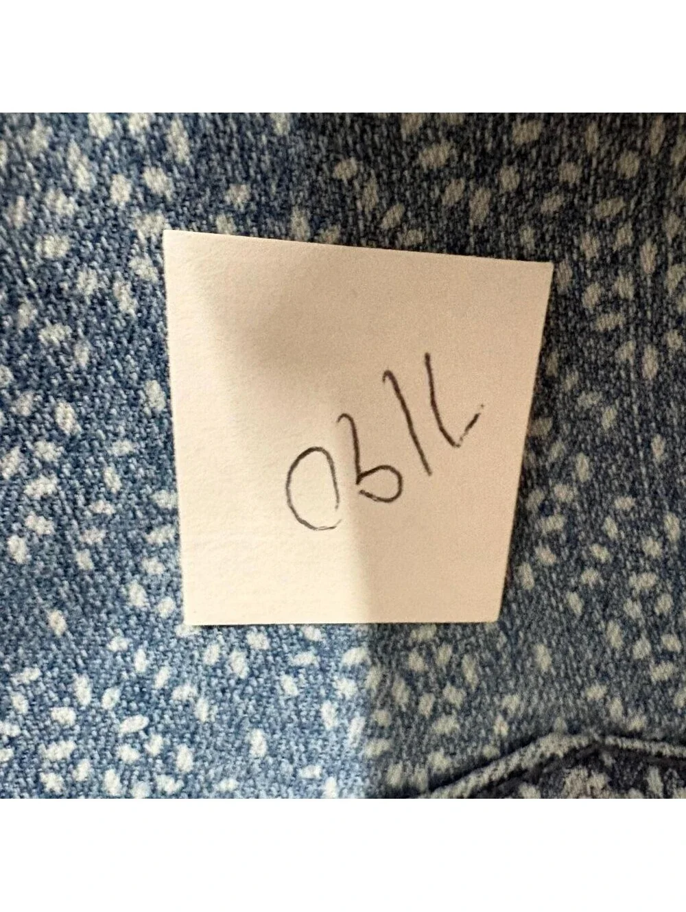 Gloria Vanderbilt Amanda Jeans Womens 4P Blue Patterned Stretch Denim Petite